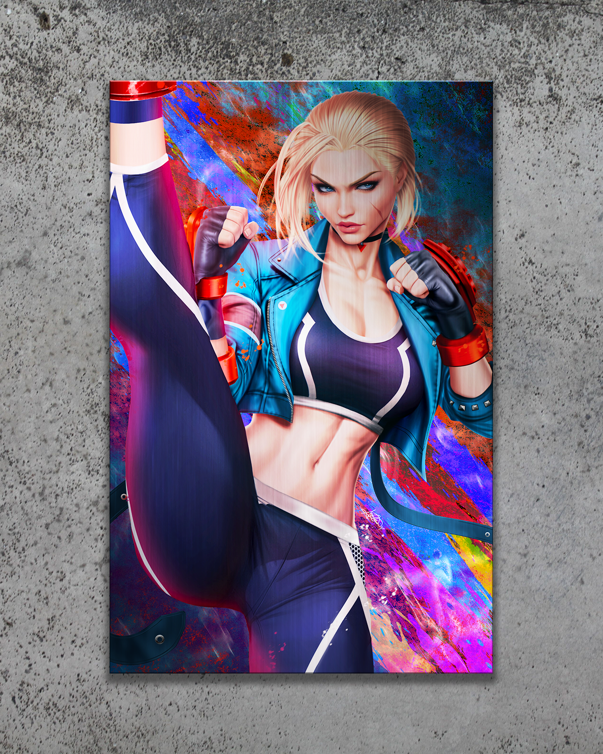 Street Fighter 6: Evolution #1 Cammy  Metal Print