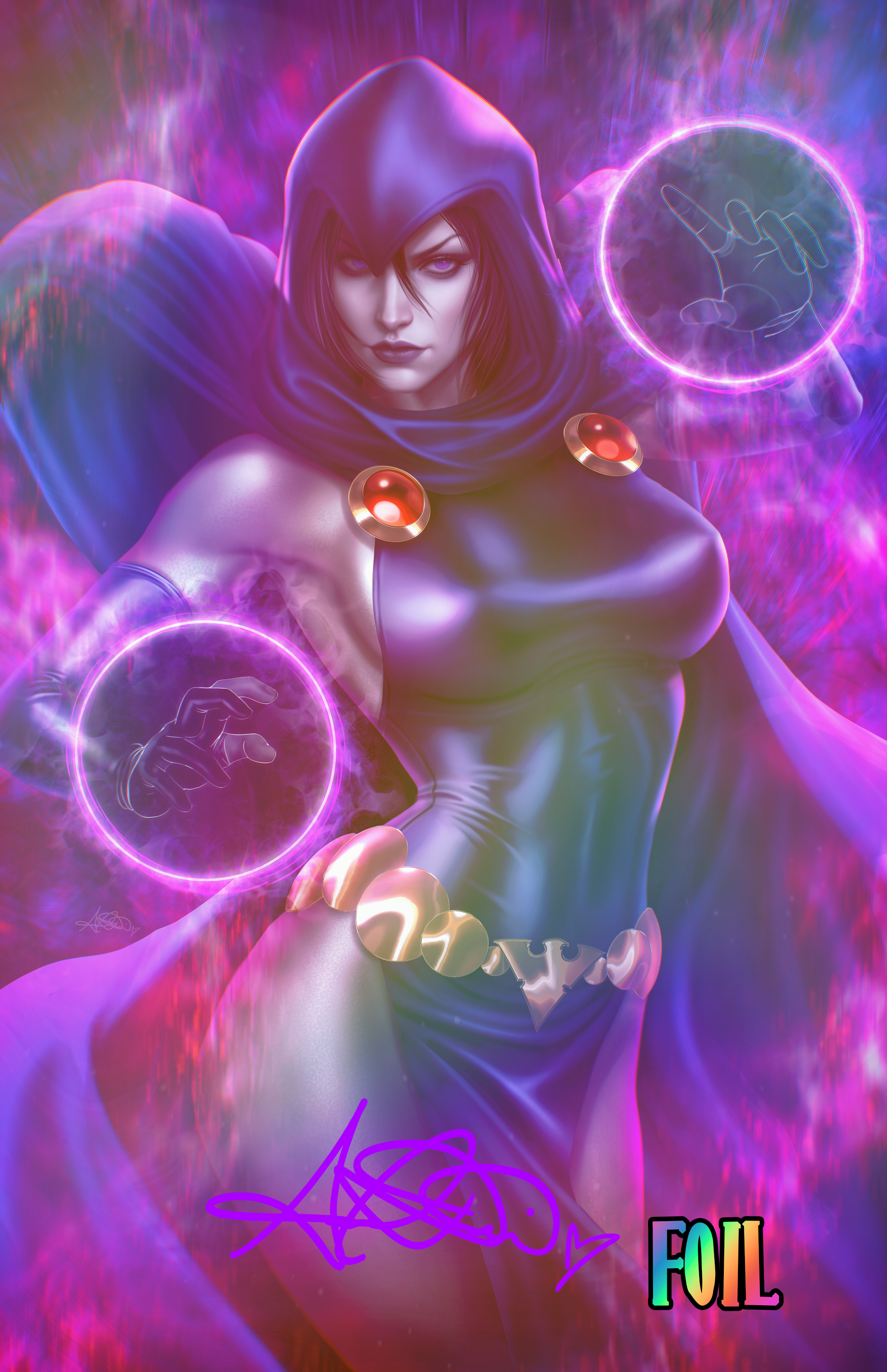 FUN SIZE Raven "Mystic" Limited Art Print