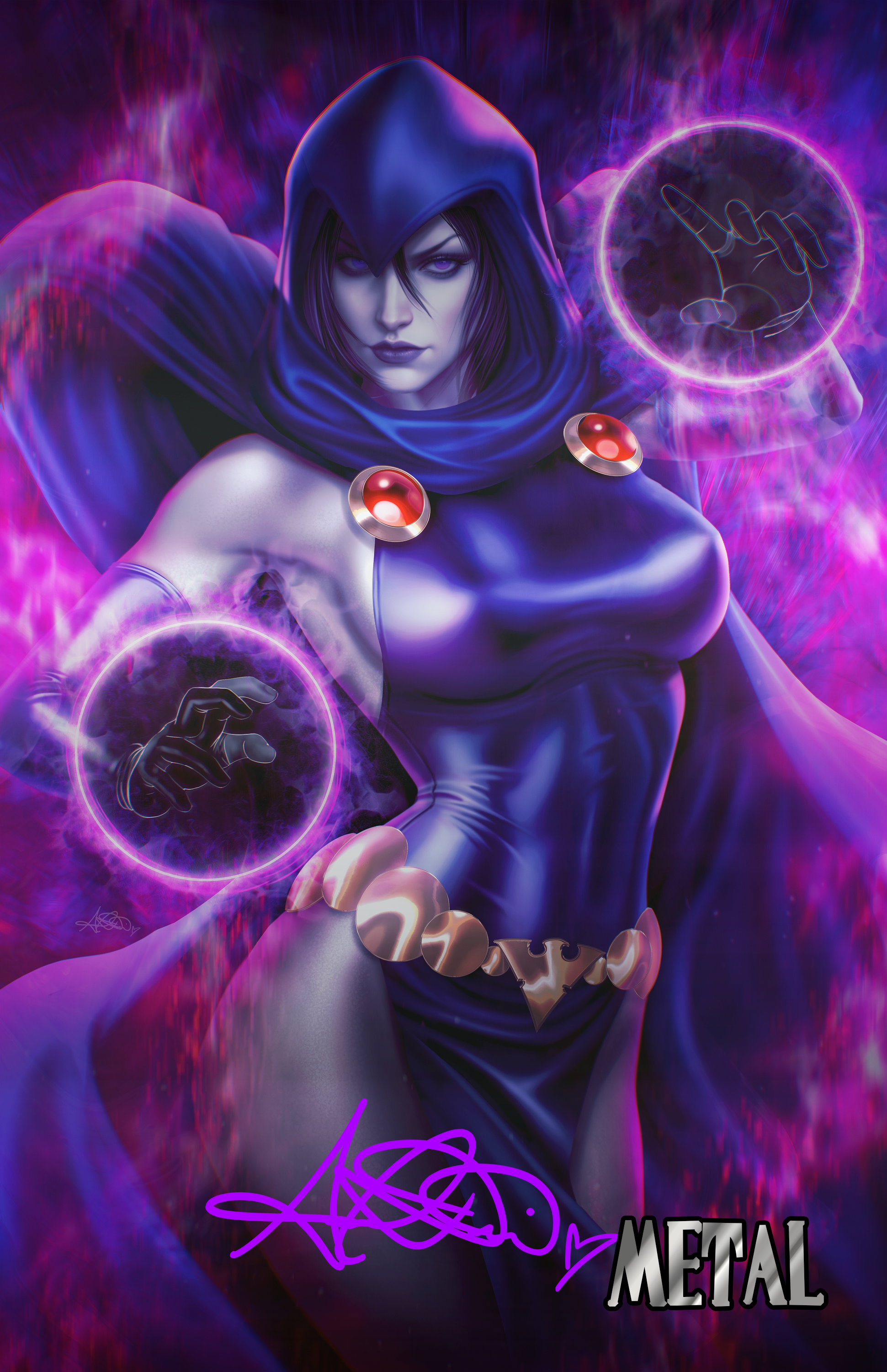 FUN SIZE Raven "Mystic" Limited Art Print