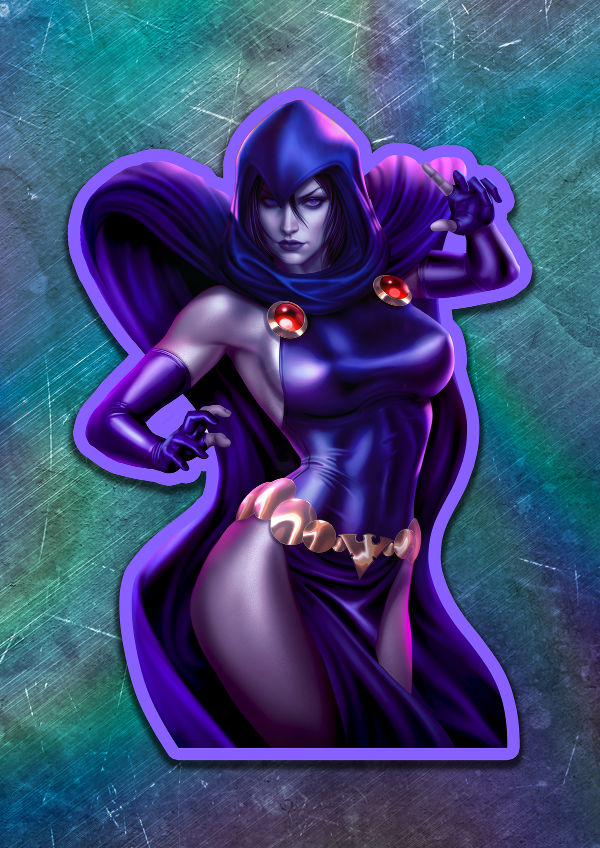 Raven Vinyl Sticker