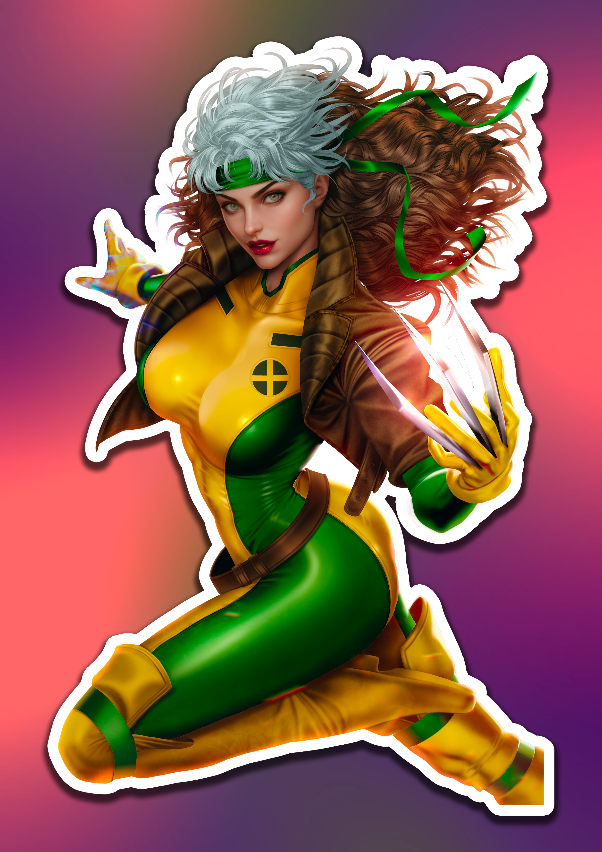 Rogue "Ultimate" Kiss-Cut Stickers 6"