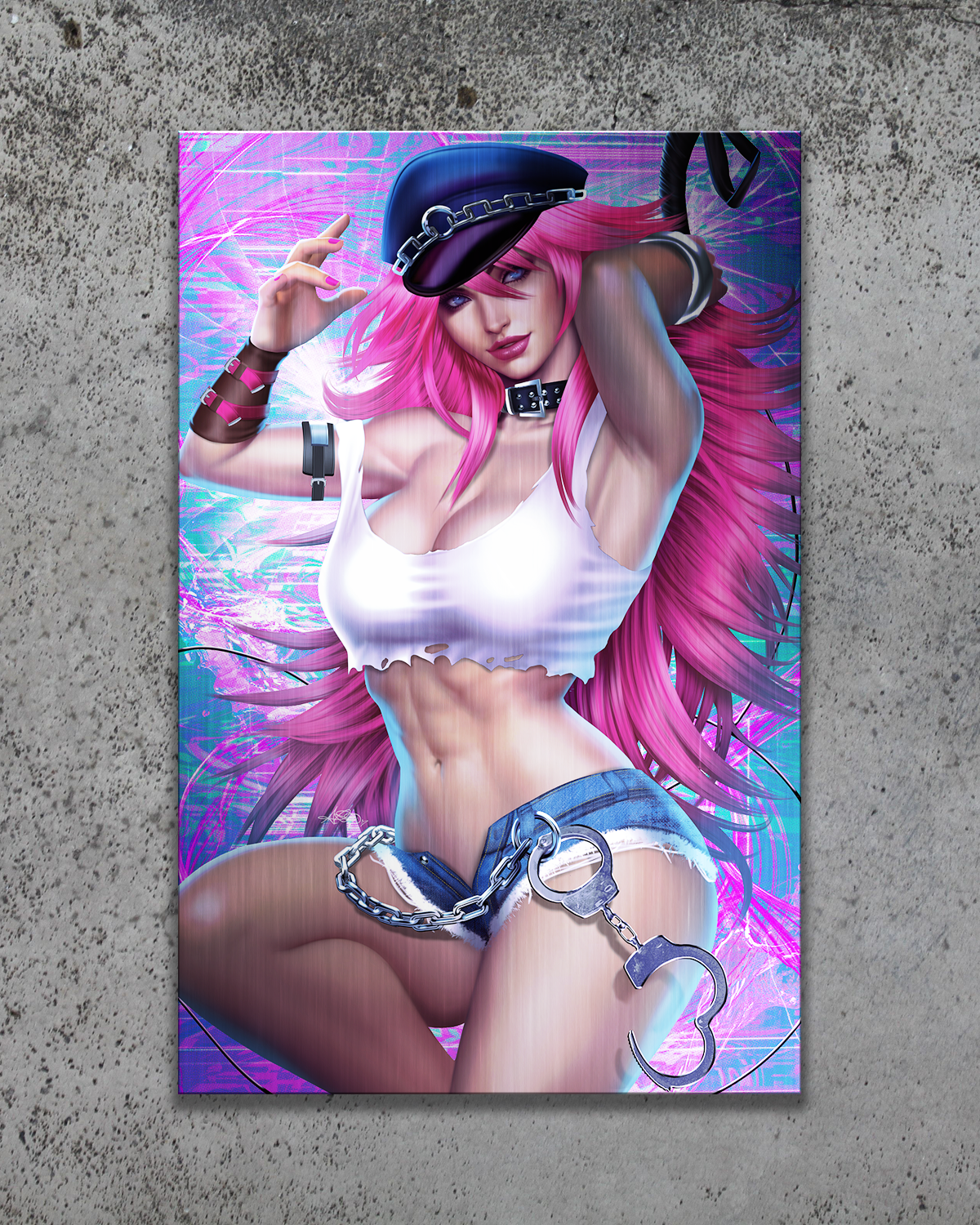 Street Fighter Swimsuit Special #1 2025 Poison Metal Print
