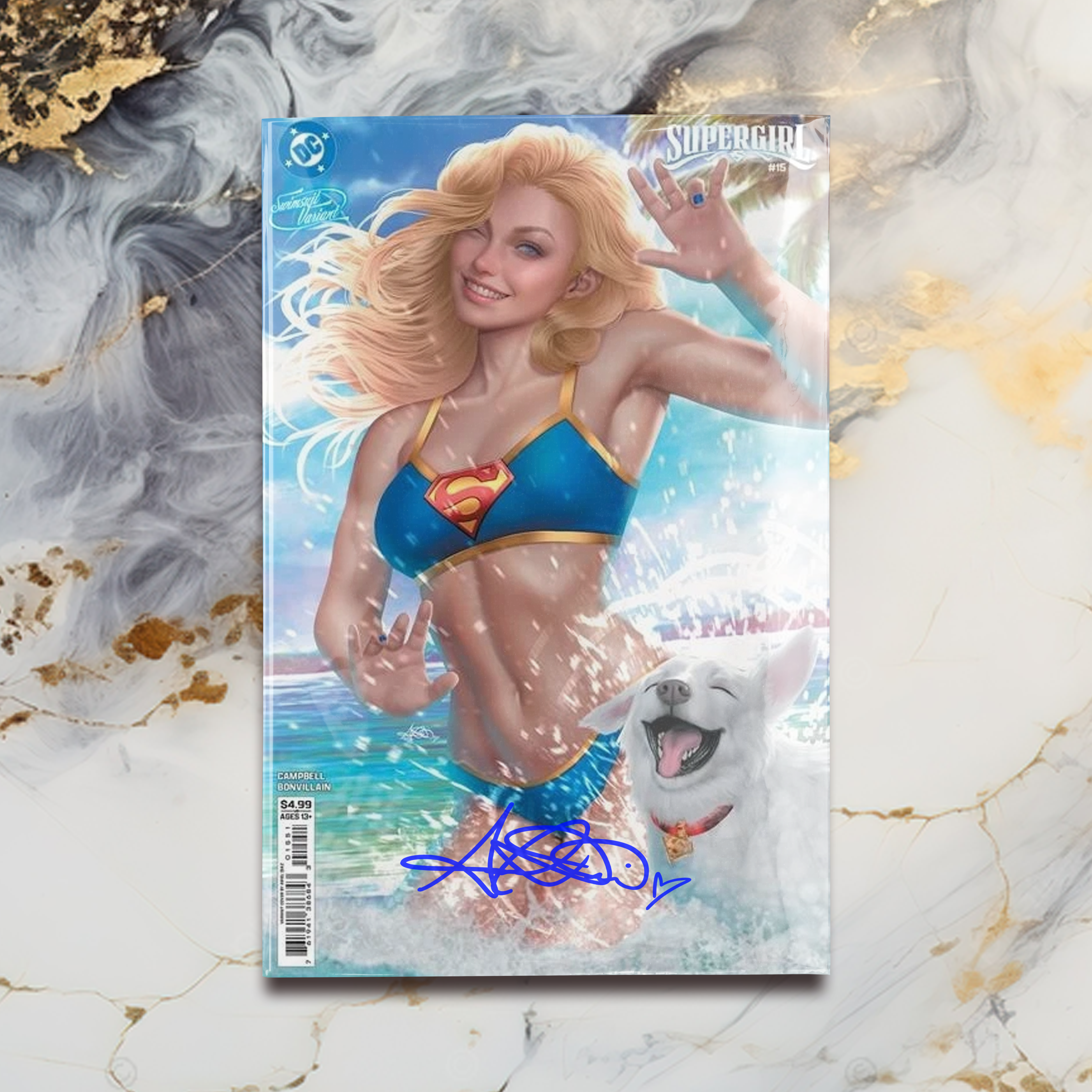 Supergirl #15 CVR E Variant Card Stock Cover