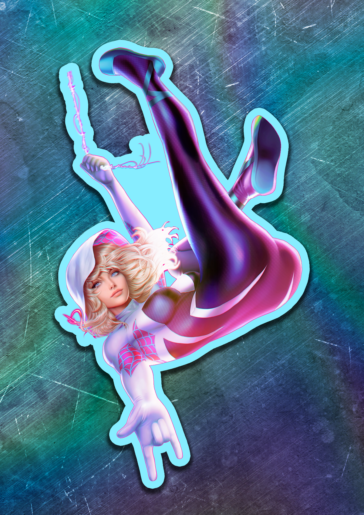 Spider-Gwen Vinyl Sticker