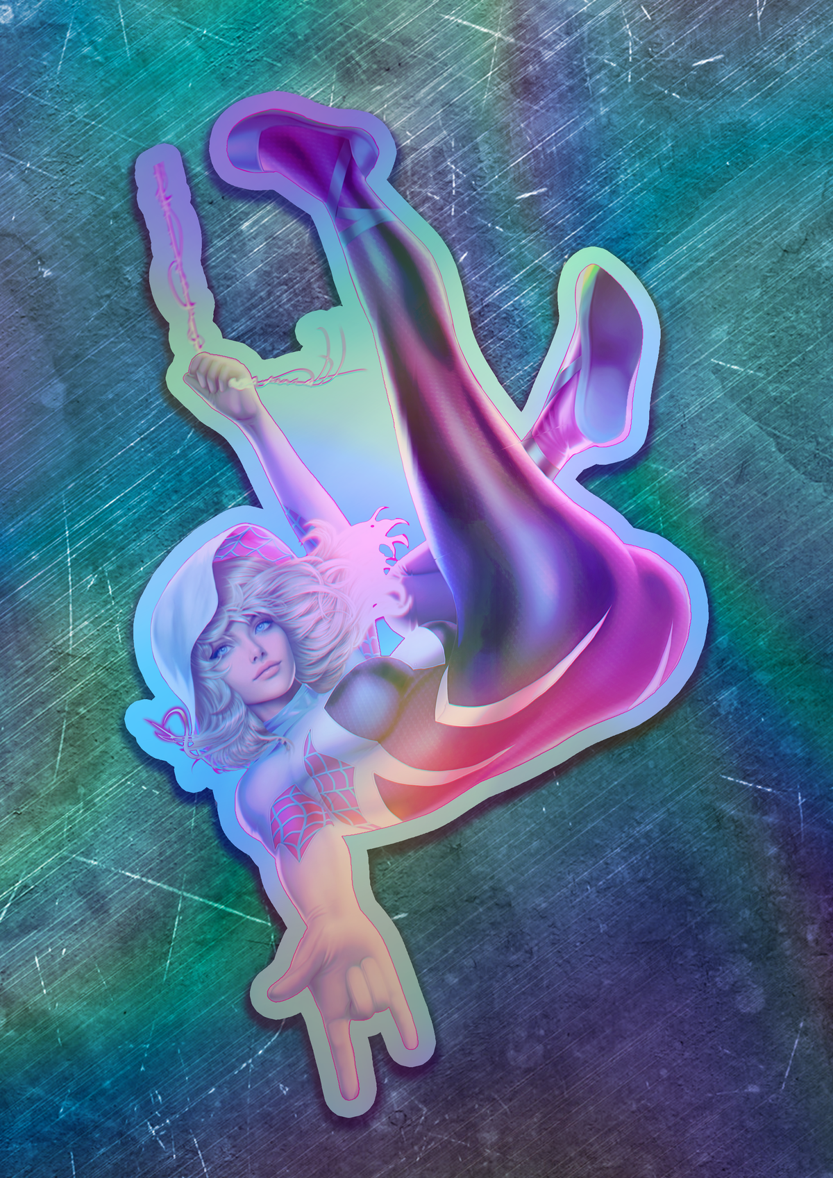 Spider-Gwen Vinyl Sticker
