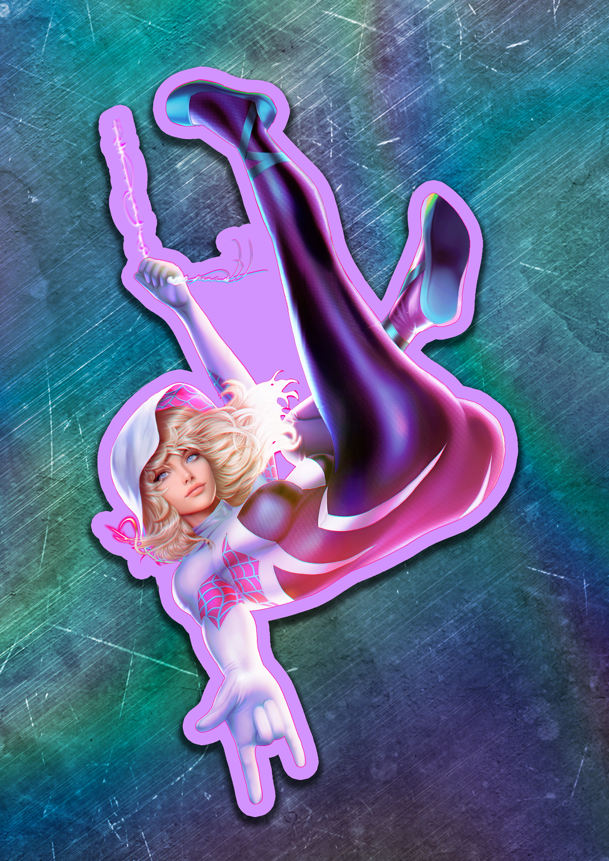 Spider-Gwen Vinyl Sticker
