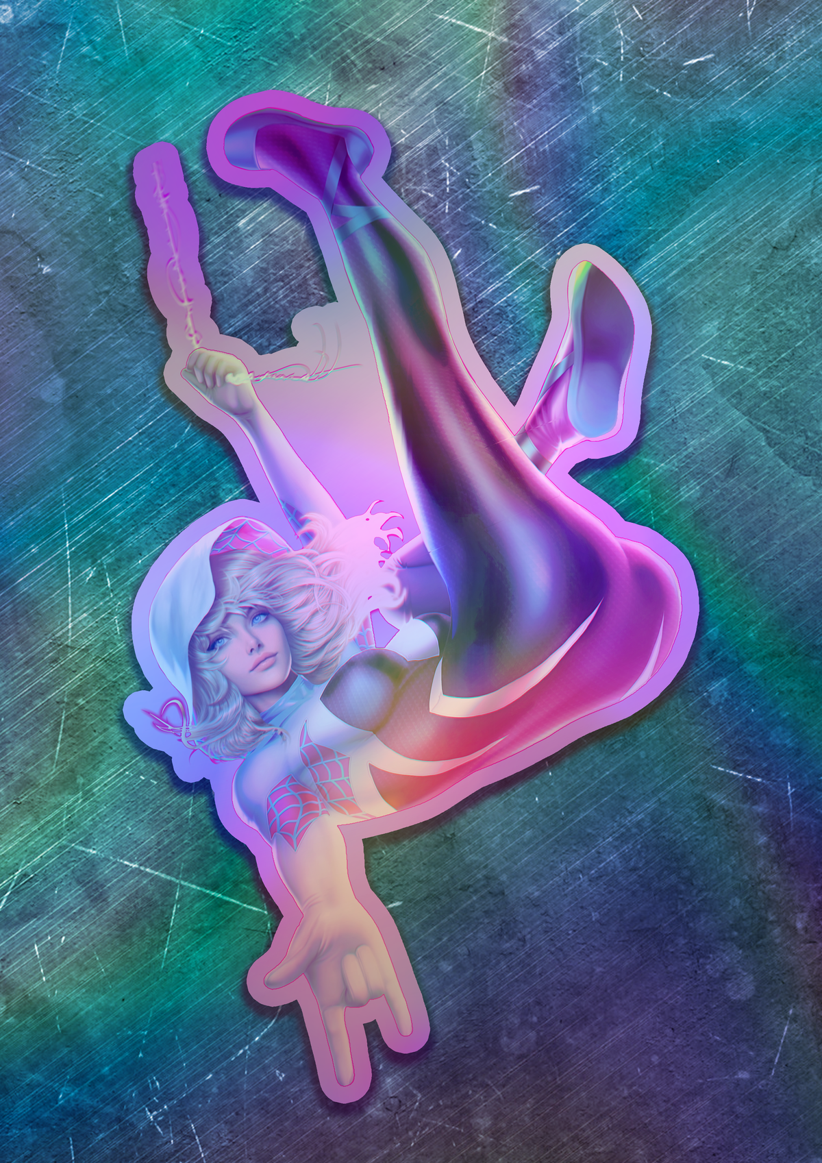 Spider-Gwen Vinyl Sticker