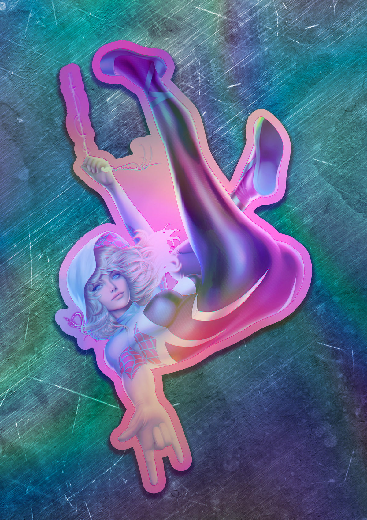 Spider-Gwen Vinyl Sticker