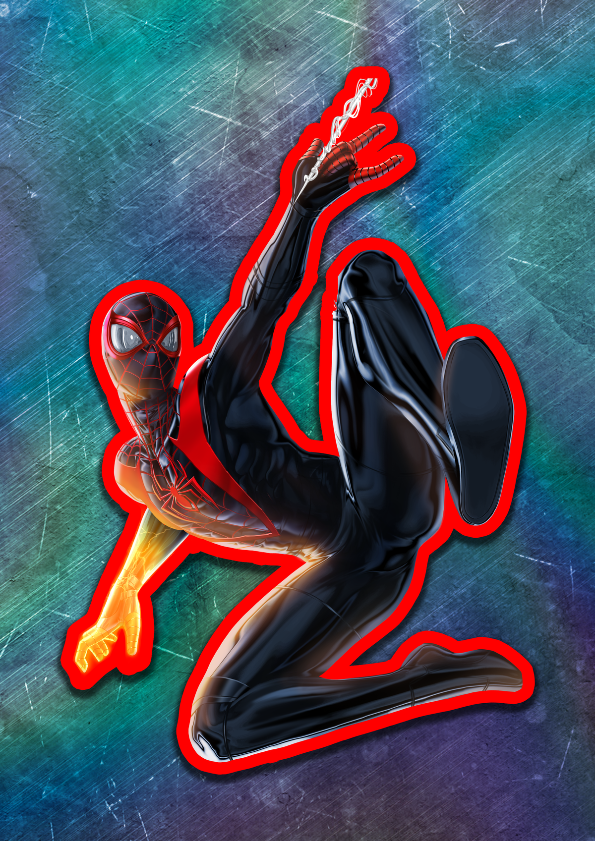 Spider-Man Miles Morales Vinyl Sticker