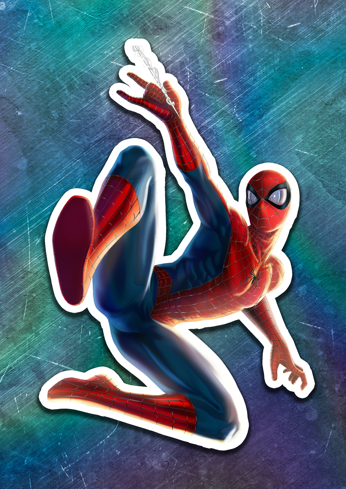 Spider-Man Day Vinyl Sticker