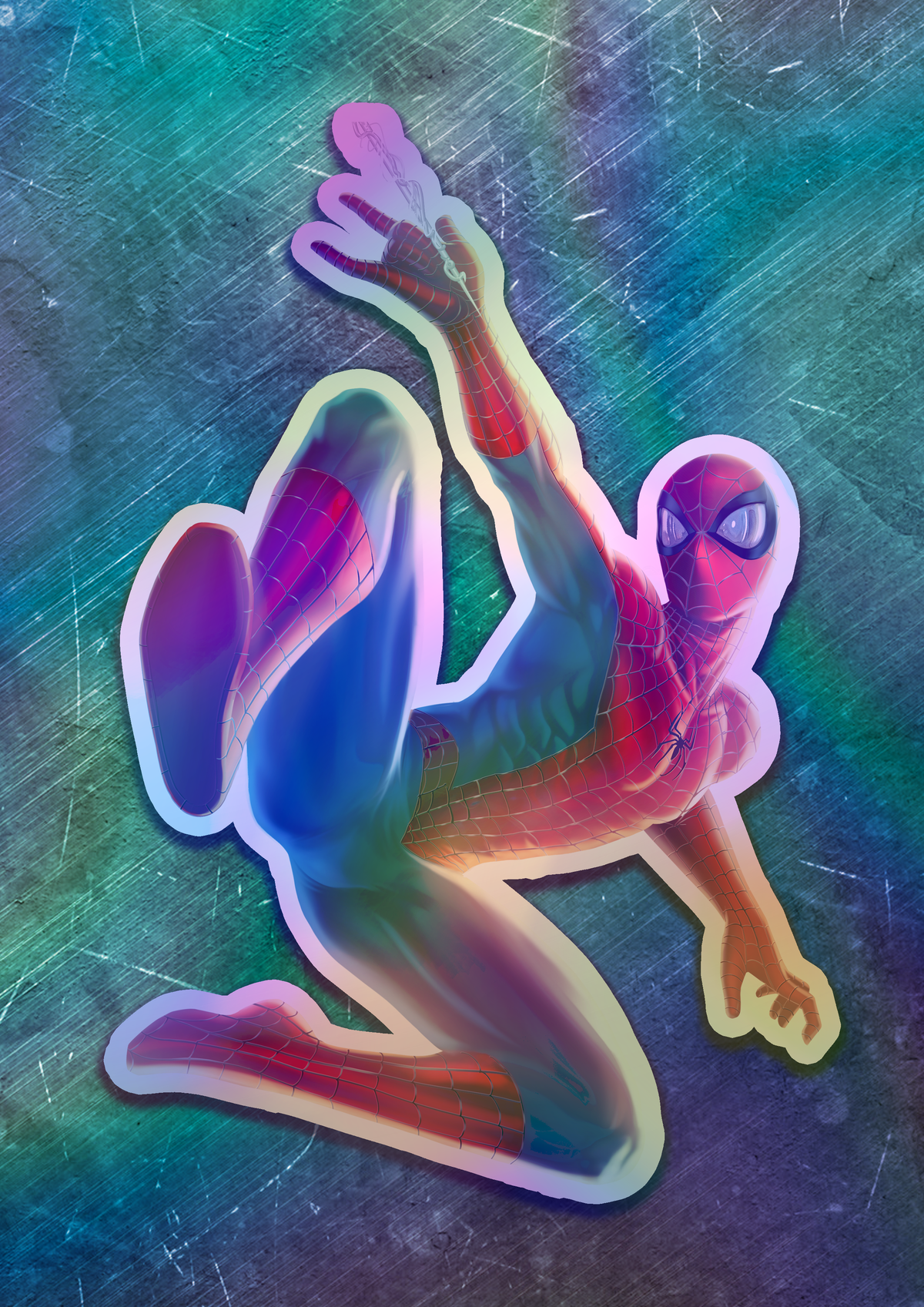 Spider-Man Day Vinyl Sticker