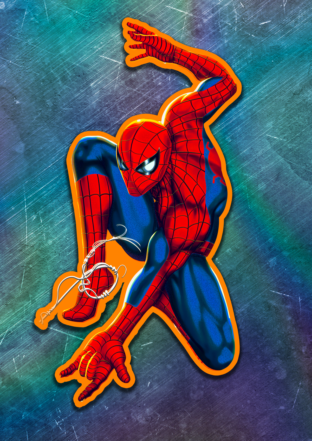 Spider-Man Vinyl Sticker