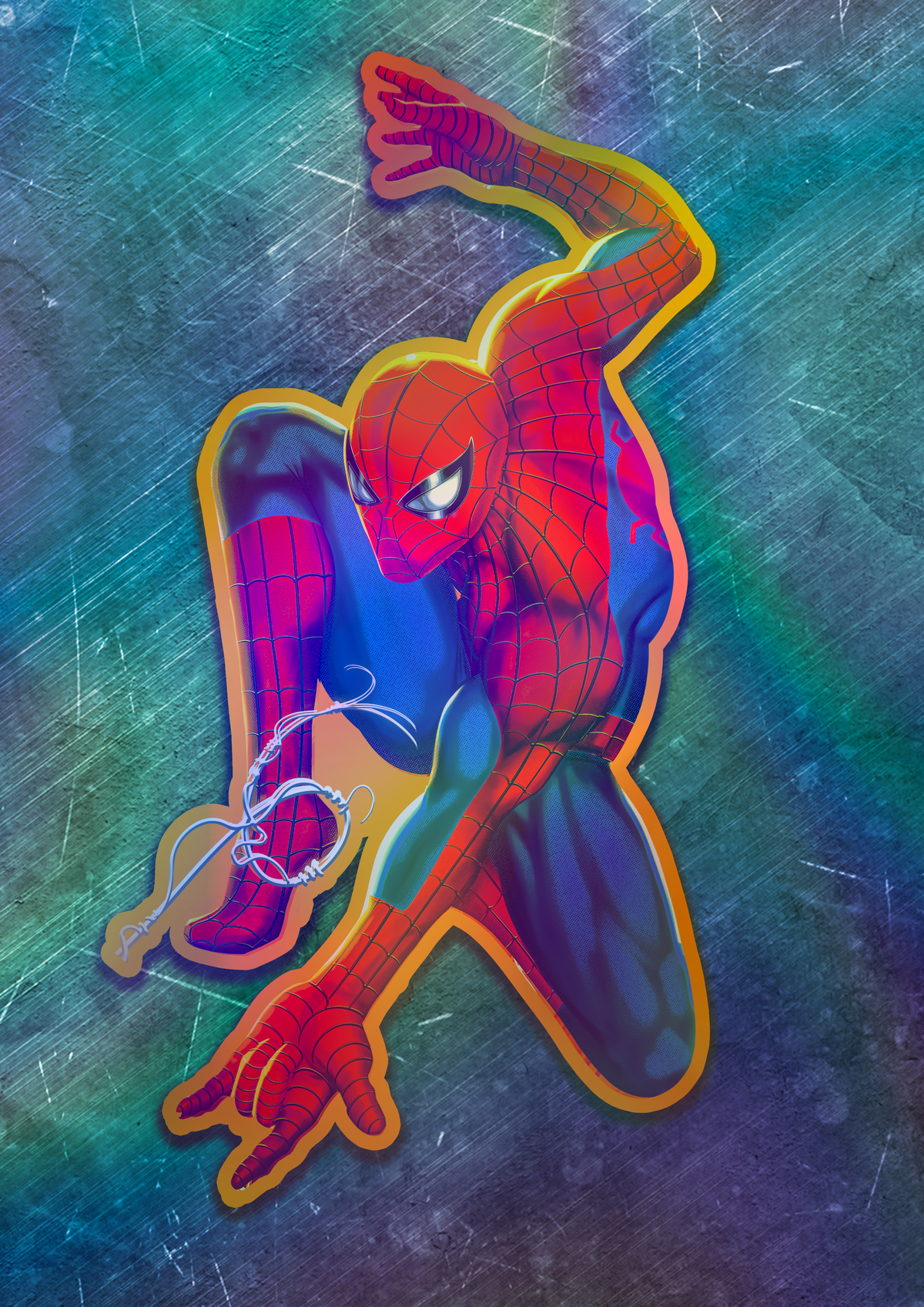 Spider-Man Vinyl Sticker