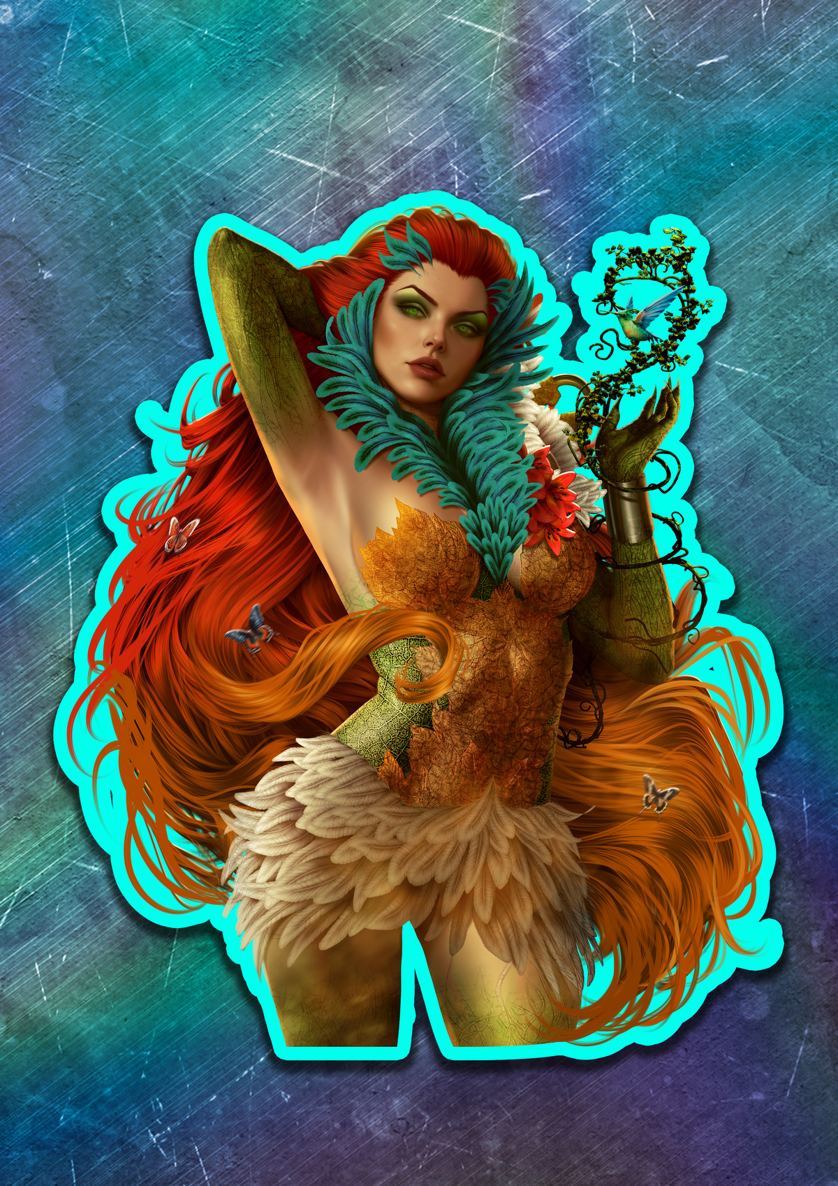 Absolute Poison Ivy Vinyl Sticker