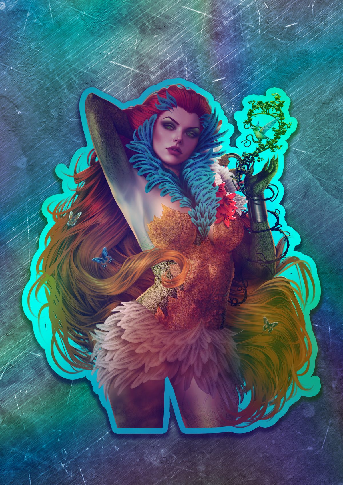 Absolute Poison Ivy Vinyl Sticker