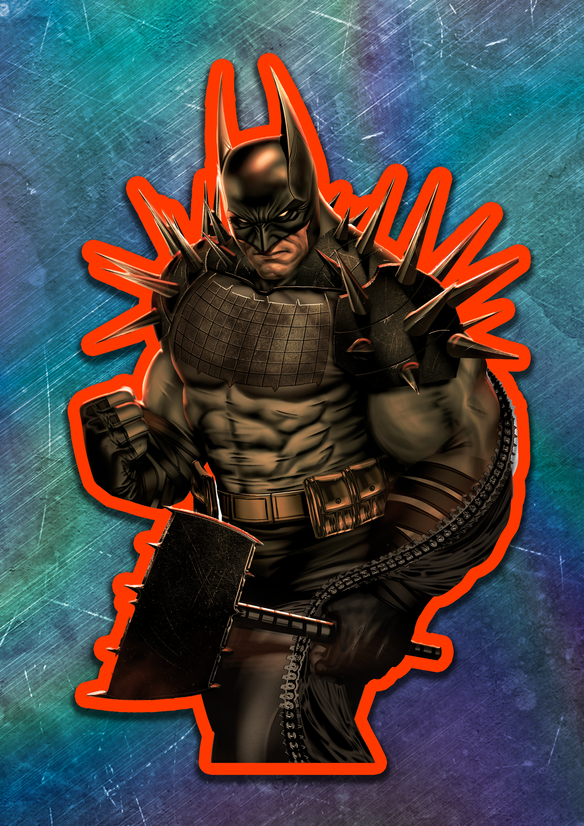 Absolute Batman Vinyl Sticker