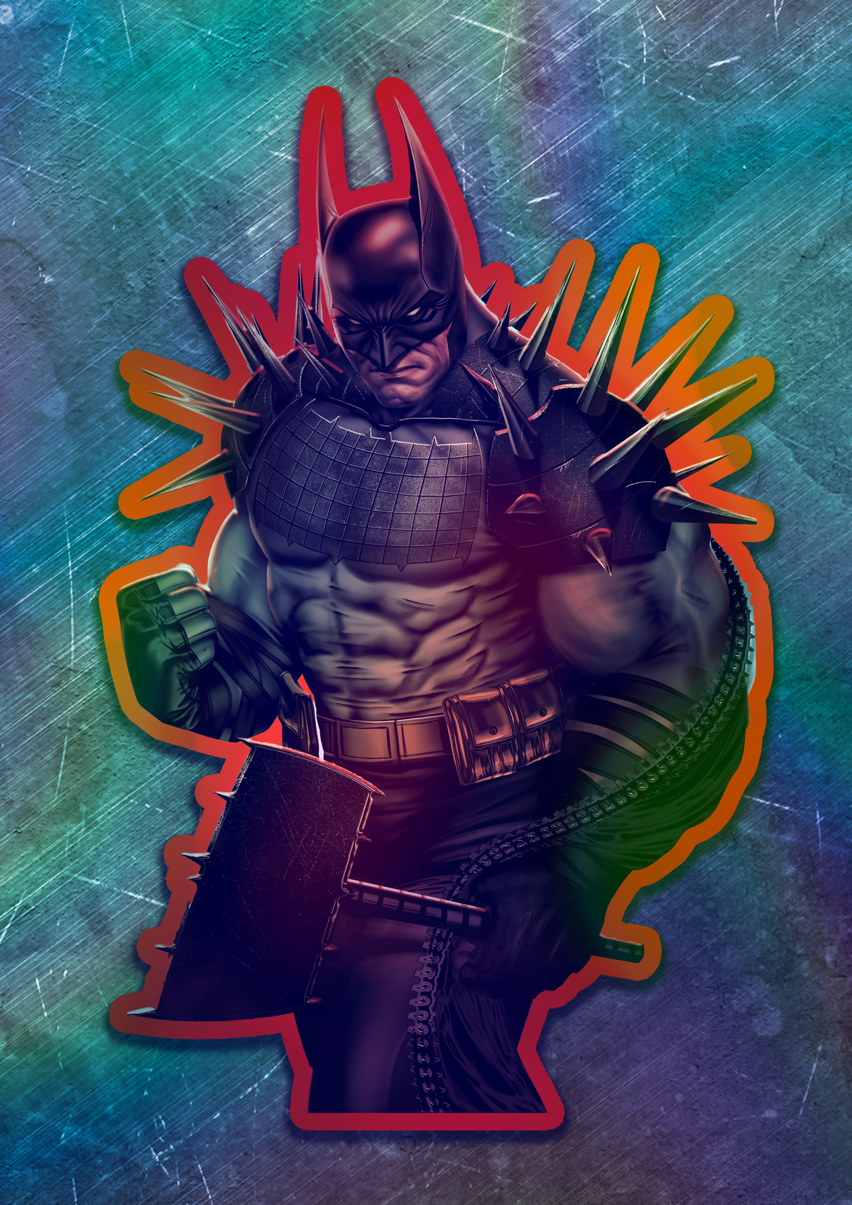Absolute Batman Vinyl Sticker