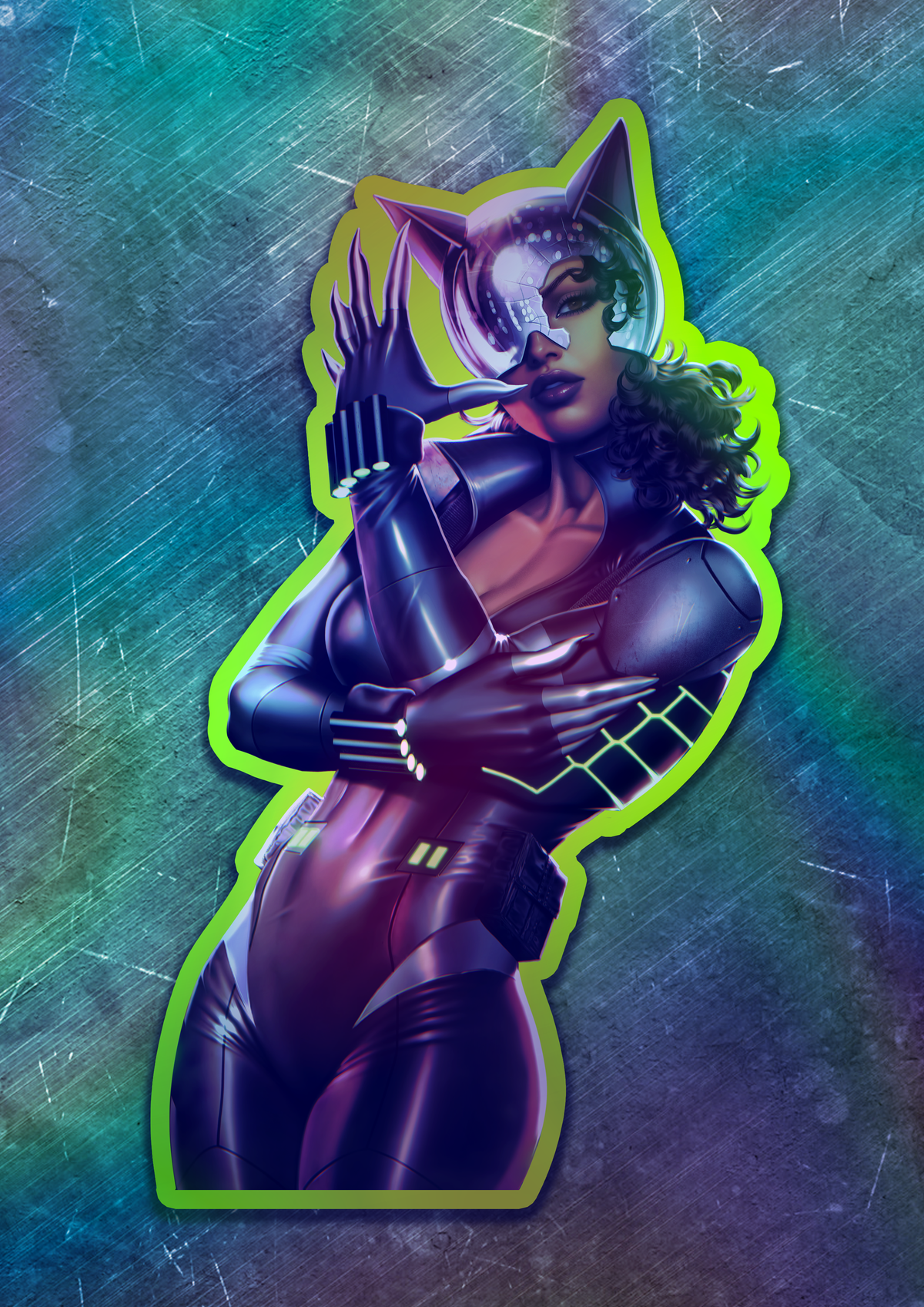 Absolute Catwoman 3 Vinyl Sticker