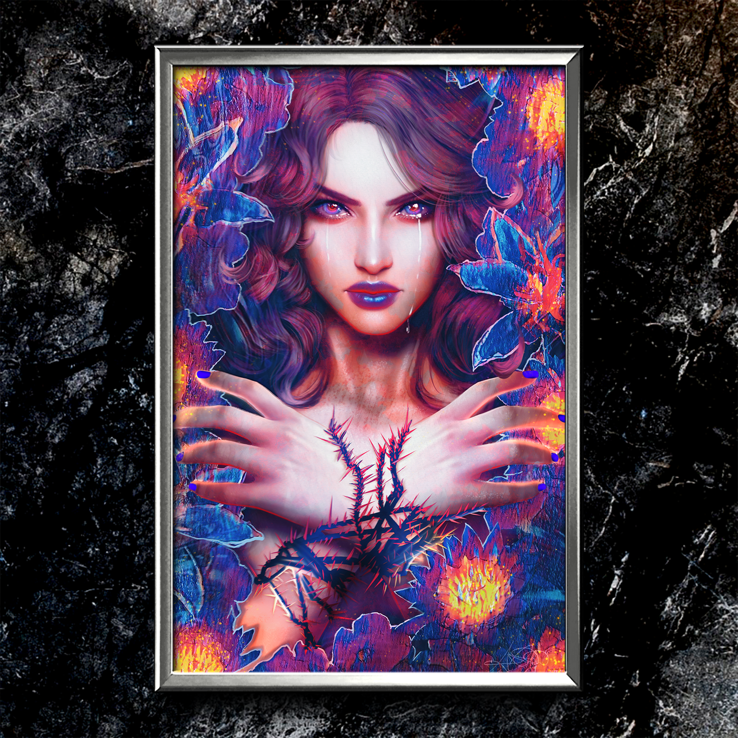Original "Torment" Semi-Gloss Art Print
