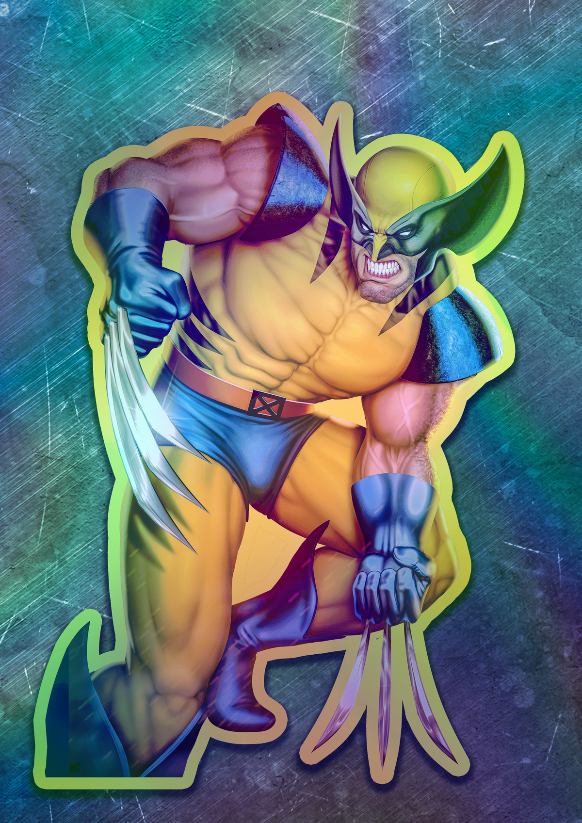 Wolverine Vinyl Sticker