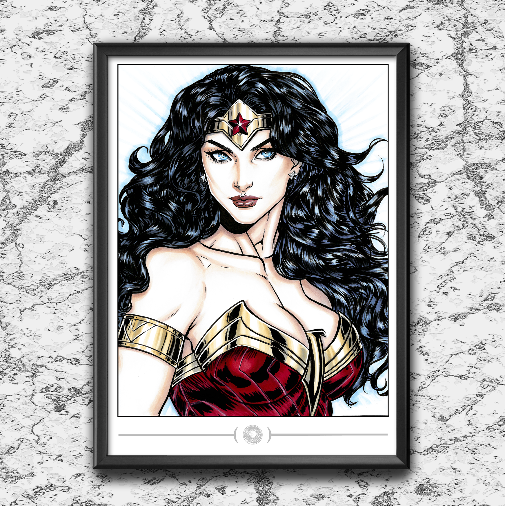 "PREMIUM COLLECTION" Wonder Woman L ART PRINT