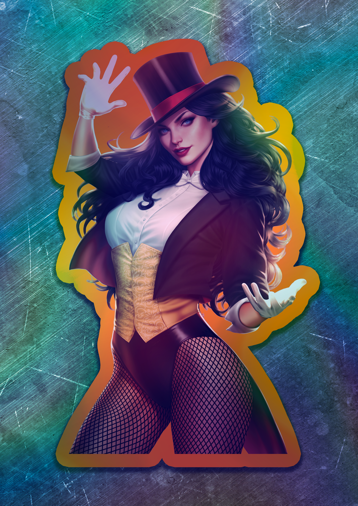 Zatanna Vinyl Sticker