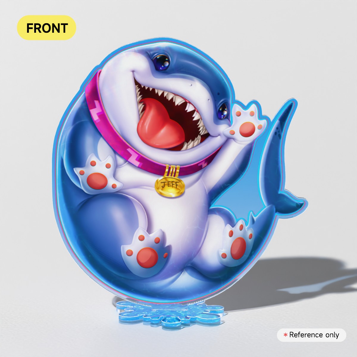 Jeff the Landshark Acrylic Standee