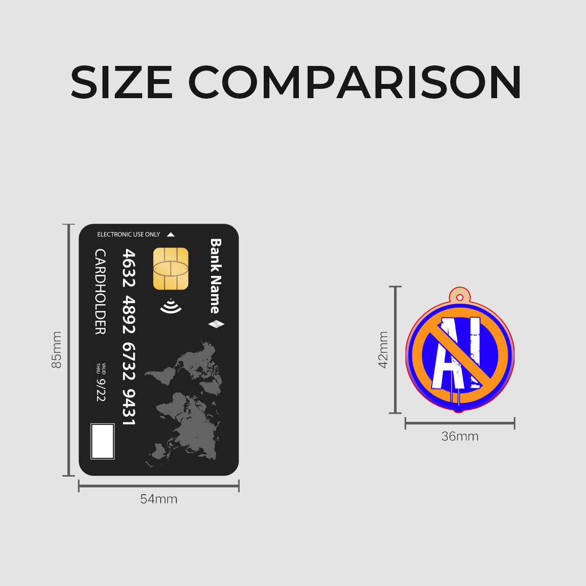 Anti-AI Fizzy Pop Acrylic Phone Charm